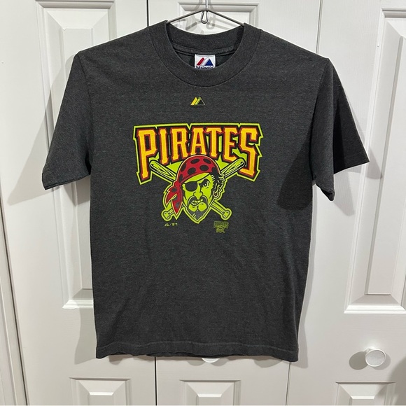 Y2K Majestic MLB Pirates Shirt - Picture 1 of 7